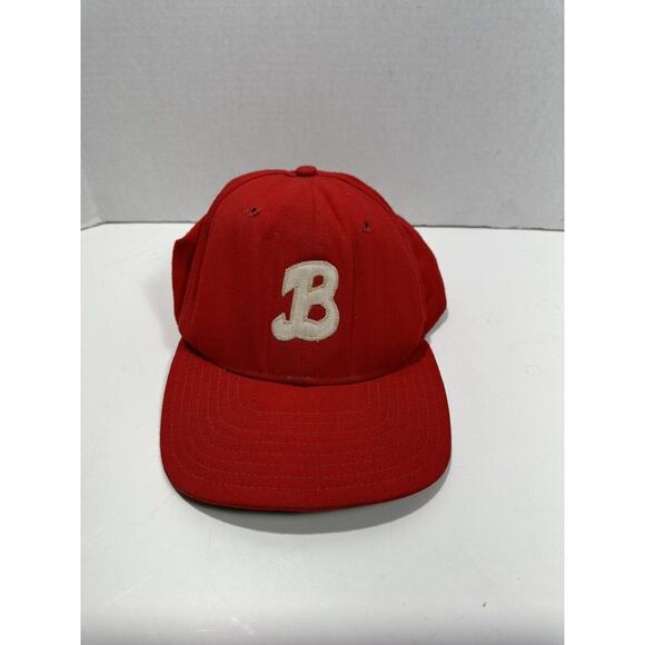 Vintage Boston Red Sox Hat New Era Dupont Visor Pro Model Snapback 70’s 80s READ - Picture 1 of 11